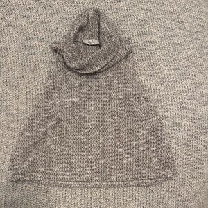 Sadie & Sage Cowl Neck Sleeveless Knit Sweater Top Size Small